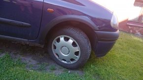 Kotflügelverbreiterungen für Renault Clio II (1998-2001), vor Facelift, 3-türige Version