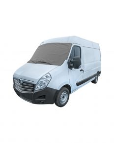 Frostschutzabdeckung für die Transporter-Windschutzscheibe Winter Delivery Van XXL, grau (110 × 170–185 cm)