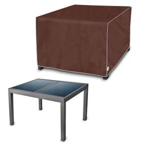 Abdeckung für Gartentisch, Braun (125 x 70 x 95 cm)