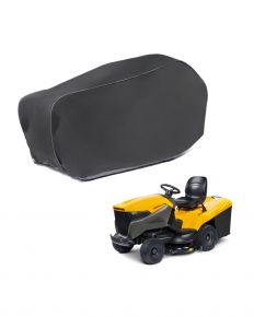 Schutzhülle für Rasentraktor mit Heckfangkorb Optimal Garage XXL245, Graphit (235-245 x 115 x 74 cm)