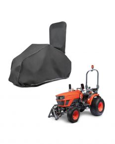 Schutzhülle für Traktor Optimal Garage L300, Graphit (310-320 x 133 x 113 cm; d 160 cm; e 102 cm)