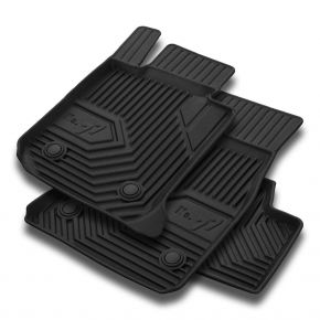 3D Gummimatten No.77 für Volkswagen T-Roc II crossover, Mild-Hybrid ab 2025 (4 Stück)
