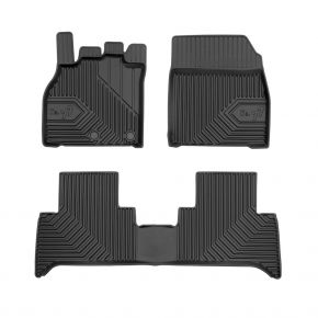 3D Gummimatten No.77 für RENAULT GRAND SCENIC III 2009-2016 (3 Stück)