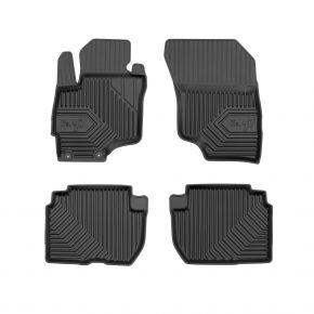 3D Gummimatten No.77 für MITSUBISHI OUTLANDER PHEV 2014-up (4 Stück)