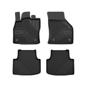3D Gummimatten No.77 für SEAT LEON IV (mit Hybrid nicht kompatibel) 2020-up (4 Stück)
