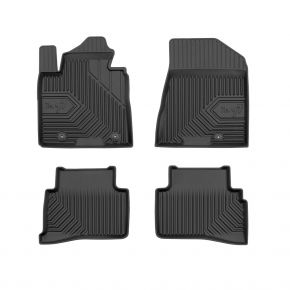 3D Gummimatten No.77 für HYUNDAI TUCSON III (mit dem Gurtstraffer hinter dem Fahrersitz) 2015-2020 (4 Stück)