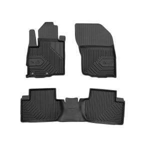 3D Gummimatten No.77 für Mitsubishi Outlander II 2006-2012 (3 Stück)