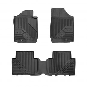 3D Gummimatten No.77 für Kia Carens III minivan 2006-2013 (4 Stück)