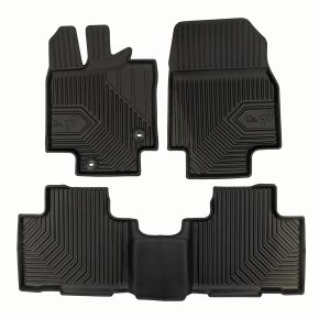3D Gummimatten No.77 für Toyota Highlander IV ab 2019 (3 Stück)