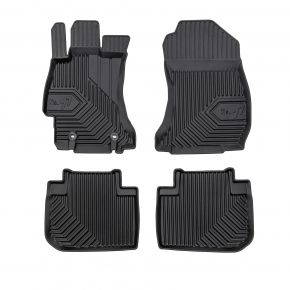 3D Gummimatten No.77 für Subaru Forester IV 2012-2018 (3 Stück)