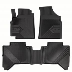 3D Gummimatten No.77 für JAC T8 Pro pickup ab 2025 (3 Stück)