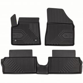 3D Gummimatten No.77 für Fiat Grande Panda hatchback, Electric ab 2024 (3 Stück)