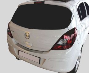 Edelstahl-Ladekantenschutz für Opel Corsa D