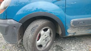 Kotflügelverbreiterungen für Nissan Kubistar (1998-2008), 3-türige Version