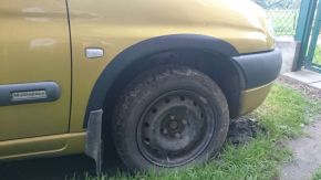 Kotflügelverbreiterungen für Nissan Kubistar (1998-2008), 5-türige Version