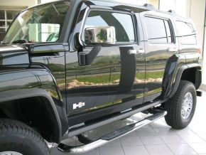 Seitlicher Edelstahlrahmen für Hummer H3 2005-2010