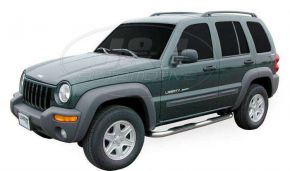 Seitlicher Edelstahlrahmen für Jeep Cherokee 2001-2006