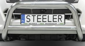 Frontbügel Frontschutzbügel Bullbar Steeler für OPEL MOVANO 2010-2019 Modell A