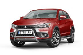 Frontbügel Frontschutzbügel Bullbar Steeler für MITSUBISHI ASX 2017-2019 Modell A