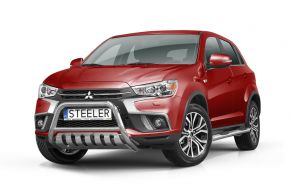 Frontbügel Frontschutzbügel Bullbar Steeler für MITSUBISHI ASX 2017-2019 Modell S