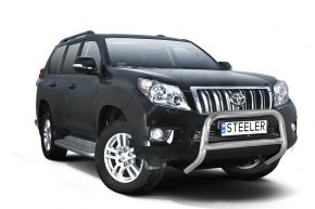 Frontbügel Frontschutzbügel Bullbar Steeler für Toyota Land Cruiser 150 2010-2013 Modell A