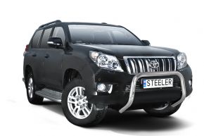 Frontbügel Frontschutzbügel Bullbar Steeler für Toyota Land Cruiser 150 2010-2013 Modell U