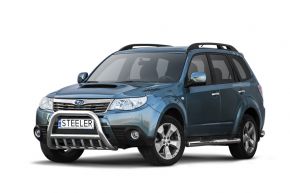 Frontbügel Frontschutzbügel Bullbar Steeler für SUBARU FORESTER 2008-2012 Modell G