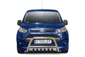 Frontbügel Frontschutzbügel Bullbar Steeler für FORD CONNECT 2013-2018 Modell S