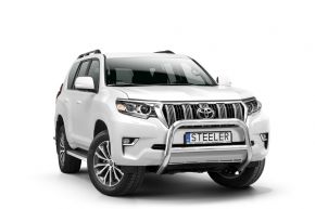 Frontbügel Frontschutzbügel Bullbar Steeler für TOYOTA LAND CRUISER 150, 2017- Modell A