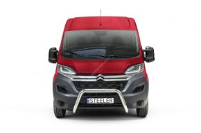 Frontbügel Frontschutzbügel Bullbar Steeler für CITROEN JUMPER 2006-2016 Modell U