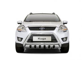 Frontbügel Frontschutzbügel Bullbar Steeler für Ford Kuga 2008-2013 Modell S