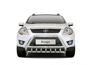 Frontbügel Frontschutzbügel Bullbar Steeler für Ford Kuga 2008-2013 Modell G