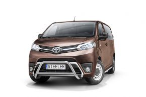 Frontbügel Frontschutzbügel Bullbar Steeler für TOYOTA PROACE VERSO 2016- Modell A