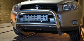 Frontbügel Frontschutzbügel Bullbar Steeler für TOYOTA RAV4 2006-2010 Modell A