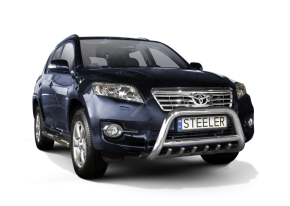 Frontbügel Frontschutzbügel Bullbar Steeler für Toyota Rav 4 2010-2013 Modell G