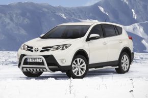 Frontbügel Frontschutzbügel Bullbar Steeler für TOYOTA RAV4 2013-2015 Modell S