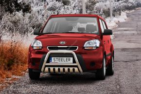 Frontbügel Frontschutzbügel Bullbar Steeler für KIA SOUL 2008-2013 Modell S