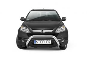 Frontbügel Frontschutzbügel Bullbar Steeler für Honda CR-V 2006-2009 Modell U