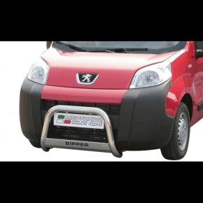 Frontbügel Frontschutzbügel Bullbar Misutonida für Peugeot Bipper (2008-2016)