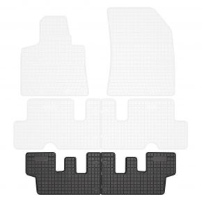 Gummi Fußmatten für Citroen C4 Picasso II minivan, 3. Sitzreihe 2-teilige 2013-2019