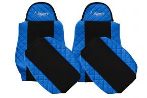Sitzbezüge nach Maß ELEGANCE Q für MAN TGL (01.2005-12.2012) - Blau