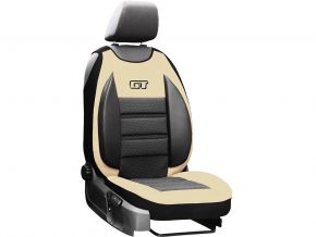Ergonomische Sitzauflage für Auto GT Ergonomic mit Lordosenstütze, beige, 1 Stk.