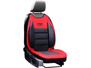 Ergonomische Sitzauflage für Auto GT Ergonomic mit Lordosenstütze, rot, 1 Stk.