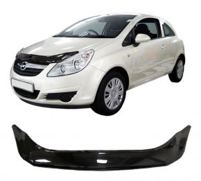 Edelstahl Grill Leisten für OPEL Corsa D 2006-2014