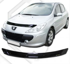 Edelstahl Grill Leisten für PEUGEOT 307 hatchback 2005-2009