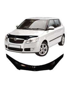 Edelstahl Grill Leisten für SKODA Fabia II hatchback 2007-2014