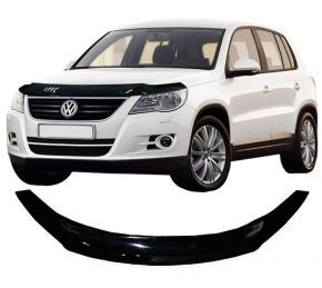 Edelstahl Grill Leisten für VOLKSWAGEN Tiguan 2008-2012