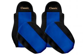 Sitzbezüge nach Maß CLASSIC für DAF CF (01.2006-12.2013) - Blau