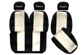 Sitzbezüge nach Maß CLASSIC für MAN L2000 (01.1994-12.2005) - Hellbeige