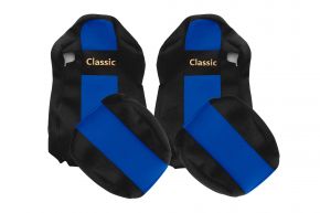 Sitzbezüge nach Maß CLASSIC für IVECO STRALIS S-WAY (03.2019-12.2023) - Blau